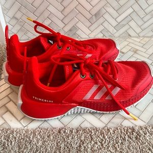 Kids Adidas+Lego shoes.  Size 4.